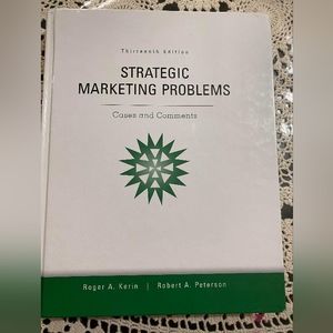 Strategic Marketing Problems Book